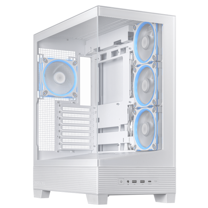 ASUS A31 PLUS TG ARGB WHITE Mid Tower