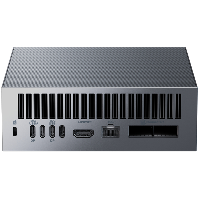 ASUS Ascent GX10/NVIDIA GB10/DDR5 128GB/1TB SSD/2x2 Intel Wi-Fi 7(802.11be)/NV DGX Base OS, Ubuntu Linux/EU Cord