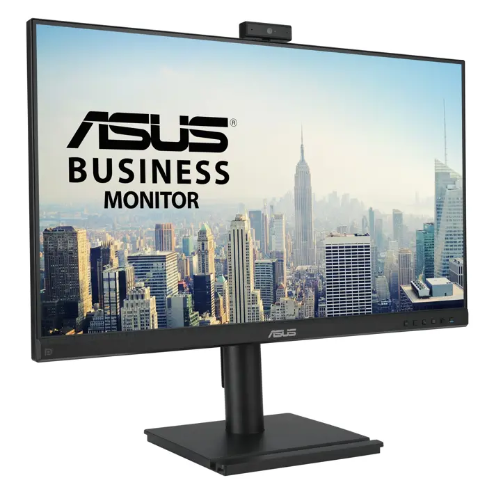 Asus BE249QFK video conference monitor (60.5 cm (23.8 inches), black, FullHD, IPS, webcam, microphone, 100Hz panel)