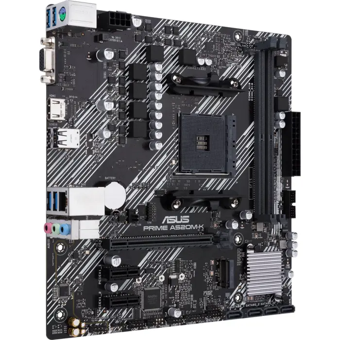 ASUS PRIME A520M-K - Socket AM4 - motherboard