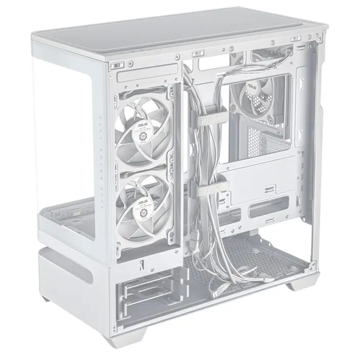 ASUS PRIME AP202 ARGB Mini Tower White
