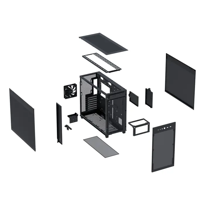 ASUS Prime AP303 Mesh Midi Tower Black