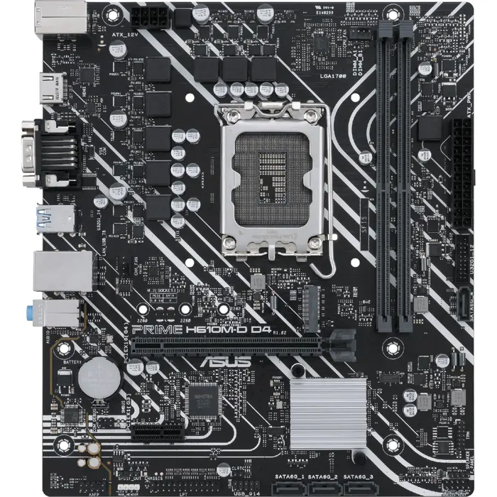 Asus PRIME H610M-D D4 H610 - Socket 1700