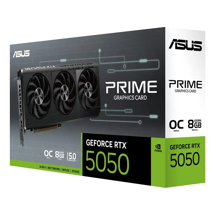 ASUS Prime -RTX5050-O8G NVIDIA GeForce RTX 5050 8 GB GDDR6