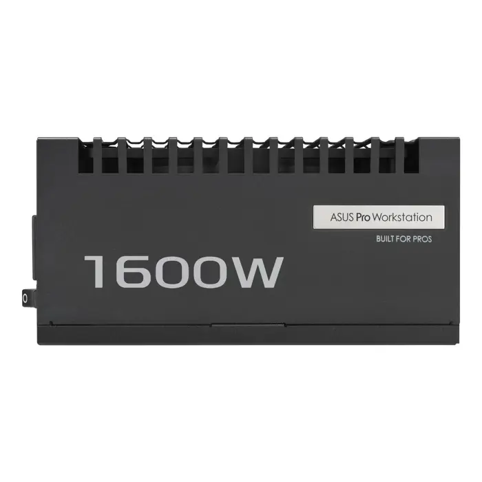 ASUS Pro WS 1600W Platinum power supply unit 20+4 pin ATX ATX Black