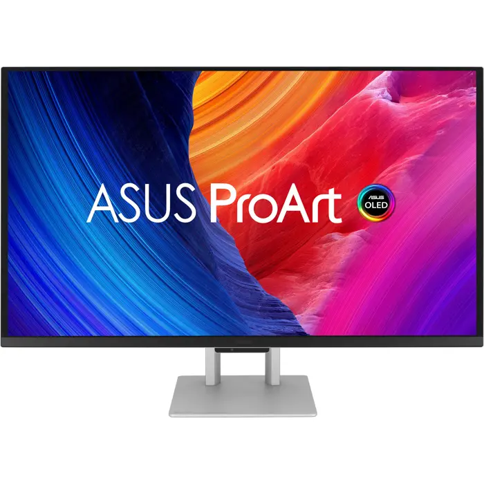 Asus ProArt Display QD-OLED PA27UCDMR (67.3 cm (26.5 inches), silver, UltraHD/4K, HDMI, DP, Thunderbolt 4, USB hub, 240Hz panel)