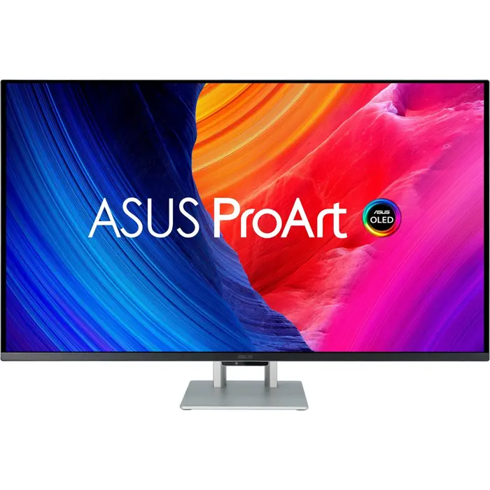 ASUS ProArt PA32UCDM, OLED monitor - 31.5 - silver, UltraHD/4K, Thunderbolt 4, USB hub, 240Hz panel