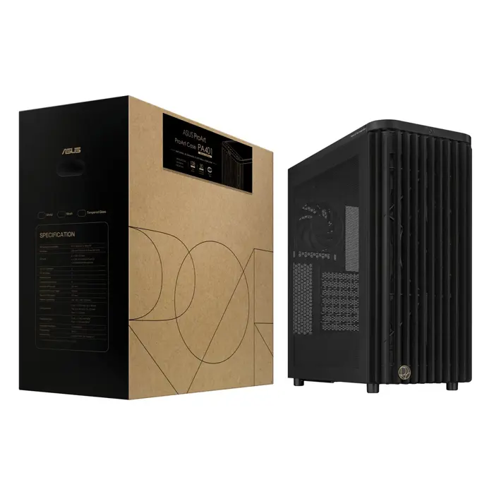 ASUS ProArt PA401 Wood Edition Mesh Panel Black