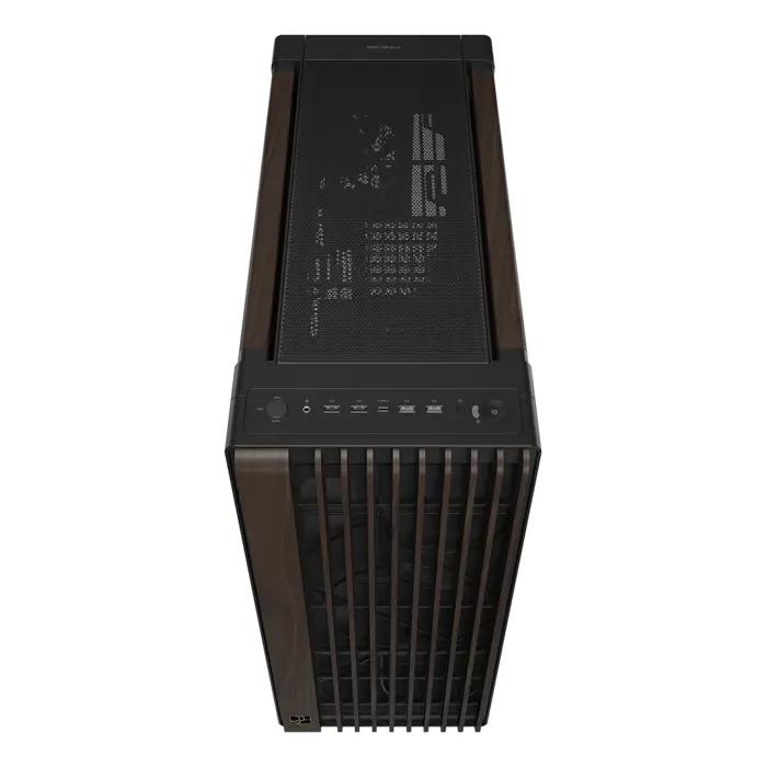 ASUS ProArt PA602 Wood Edition Modern Black - Tempered Glass Panel Midi Tower Black, Wood