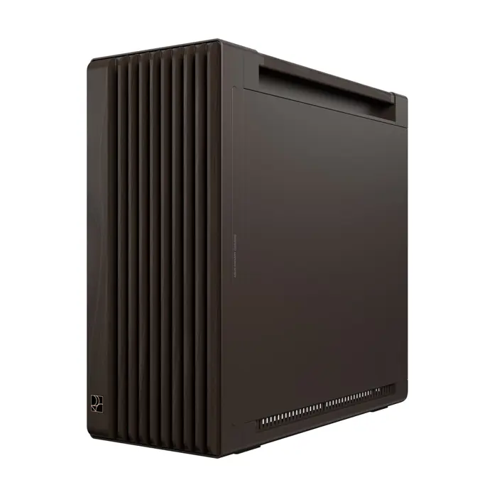 ASUS ProArt PA602 Wood Edition Retro Brown - Tempered Glass Panel Midi Tower