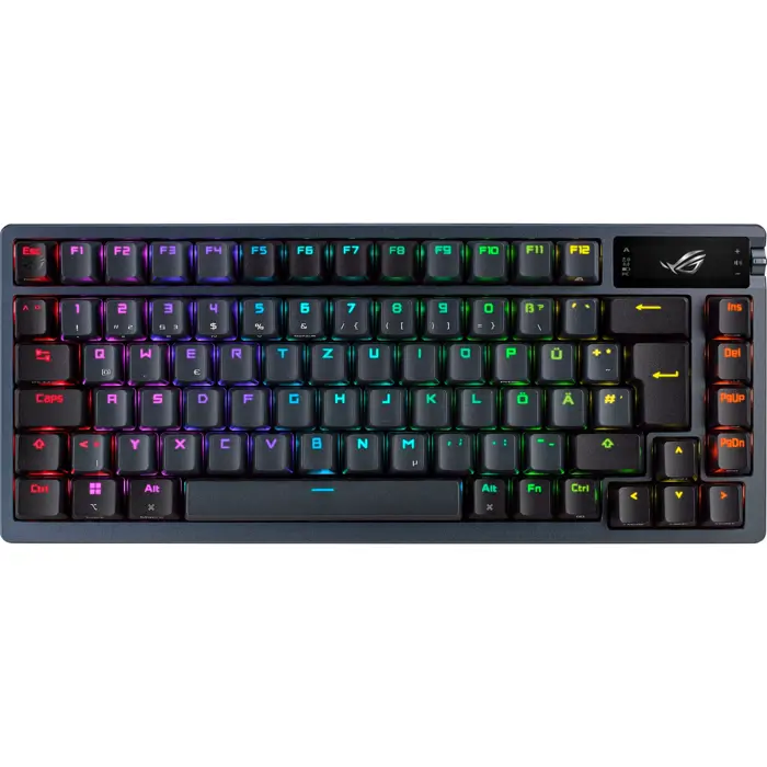 Asus ROG Azoth (gunmetal, DE layout, ROG NX Red, incl. lubricant kit)
