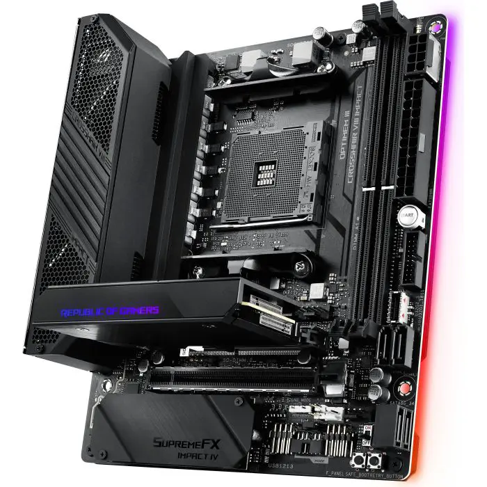 ASUS ROG CROSSHAIR VIII IMPACT - Socket AM4 - mainboard