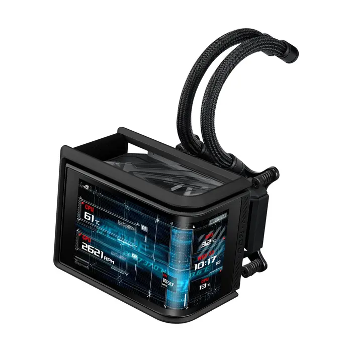ASUS ROG Ryuo IV SLC 360 ARGB Processor All-in-one liquid cooler 12 cm Black