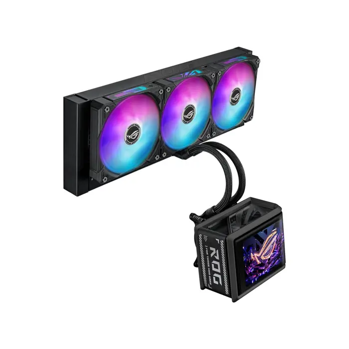 ASUS ROG Ryuo IV SLC 360 ARGB Processor All-in-one liquid cooler 12 cm Black