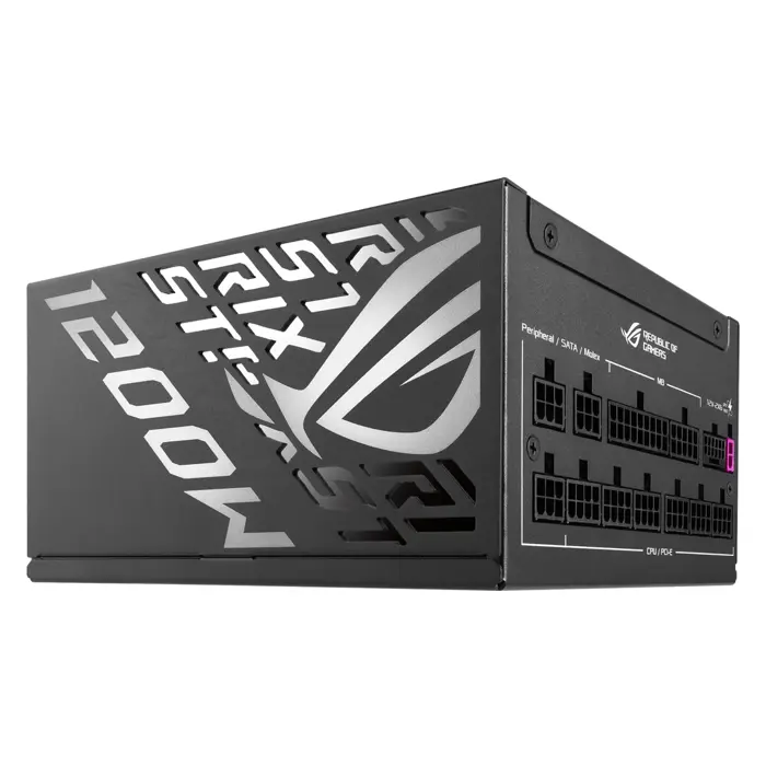 ASUS ROG -STRIX-1200P-GAMING-E power supply unit 1200 W 20+4 pin ATX ATX Black, Multicolour