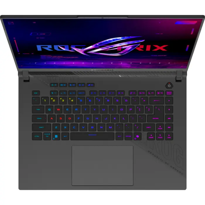 Asus ROG Strix G16 (G614FR-TS229W) (gray, AMD Ryzen 9 9955HX, NVIDIA GeForce RTX 5070 Ti, 32 GB DDR5, 1 TB (1 TB SSD), Windows 11 Home) - German - DE Layout