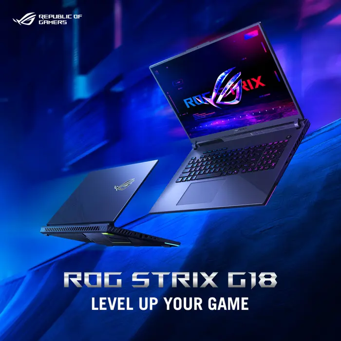 Asus ROG Strix G18 (G814PM-S9010W) (gray, AMD Ryzen 9 8940HX, NVIDIA GeForce RTX 5060, 32 GB DDR5, 1 TB (1 TB SSD), Windows 11 Home) - German - DE Layout
