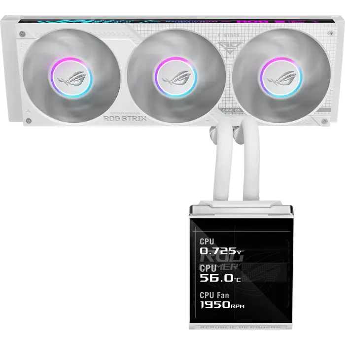 Asus ROG Strix SLC IV 360 ARGB LCD (white, White Edition)