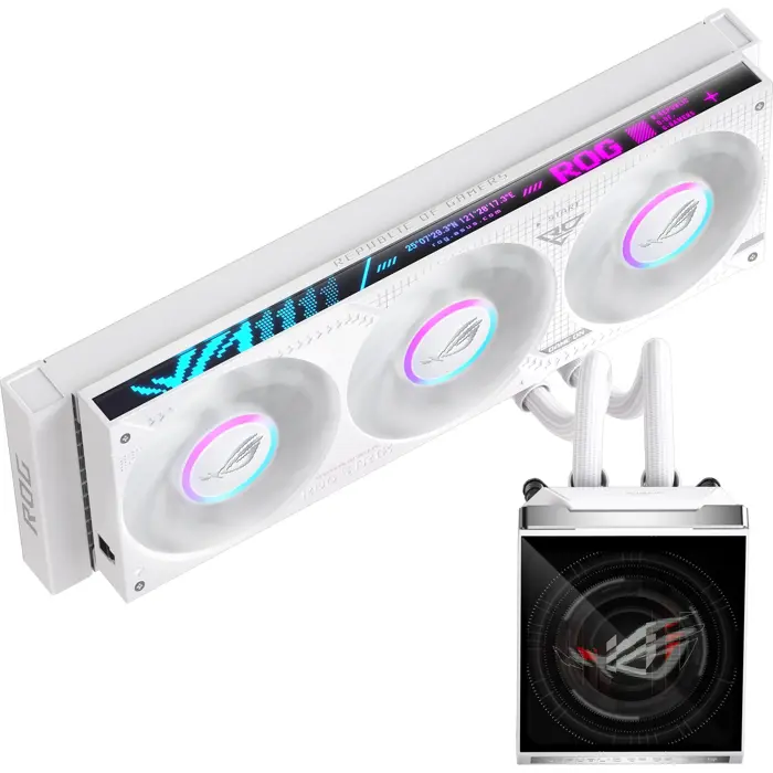 Asus ROG Strix SLC IV 360 ARGB LCD (white, White Edition)