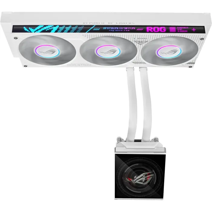 Asus ROG Strix SLC IV 360 ARGB LCD (white, White Edition)