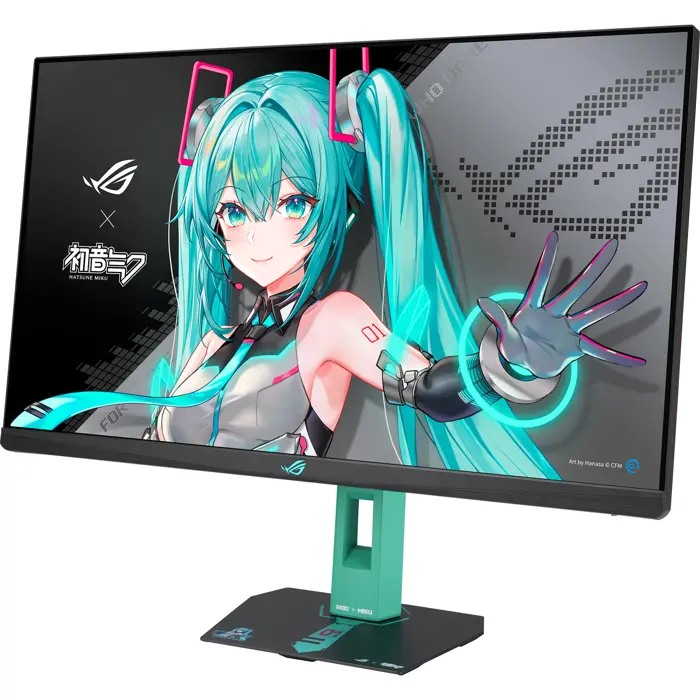 ASUS ROG Strix XG27ACMEG-G Hatsune Miku Edition 27 - QHD, Fast-IPS, HDMI, DP, USB-C, 260Hz Panel