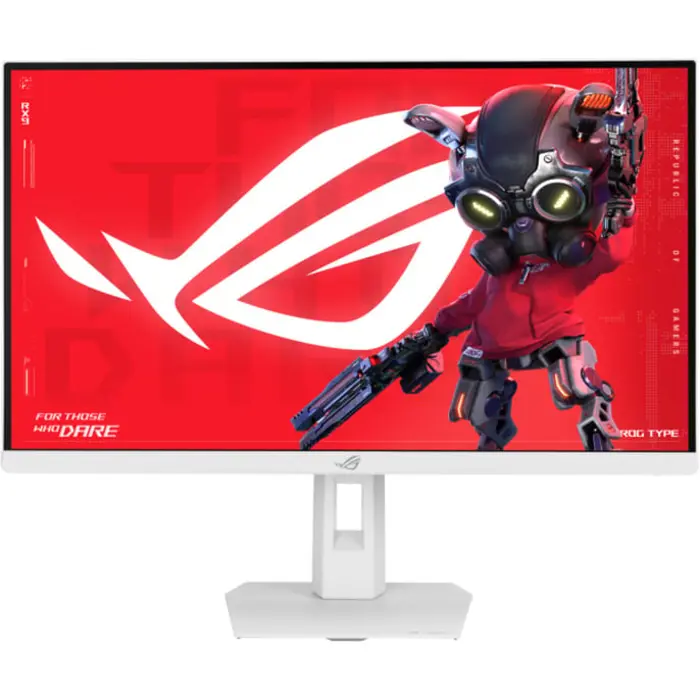 Asus ROG Strix XG27ACMES-W (68.6 cm (27 inches), white, QHD, Fast-IPS, HDMI, DP, USB-C, 255Hz panel)