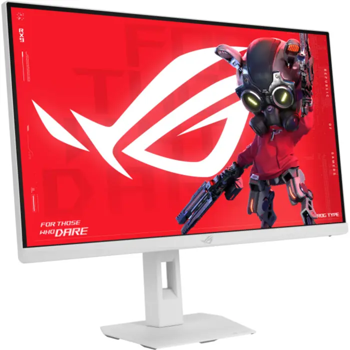 Asus ROG Strix XG27ACMES-W (68.6 cm (27 inches), white, QHD, Fast-IPS, HDMI, DP, USB-C, 255Hz panel)