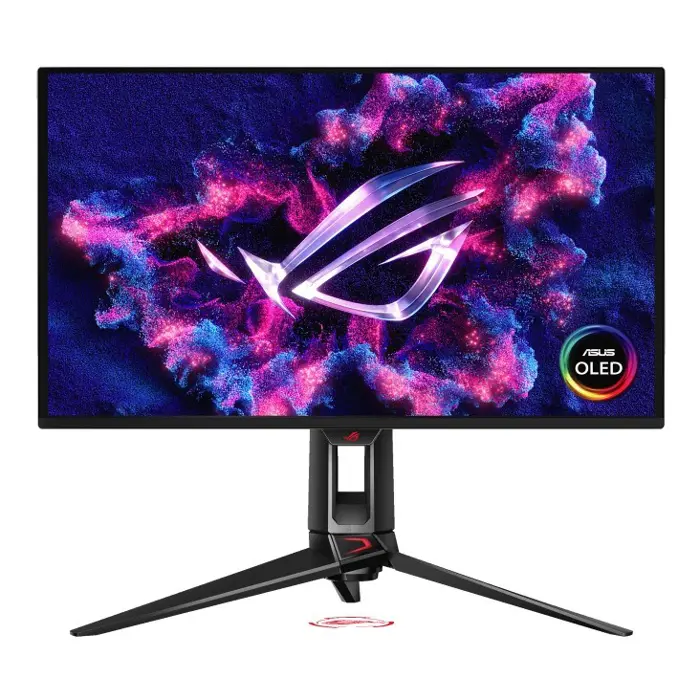 ASUS ROG Swift OLED PG27UCDM gaming monitor ? 27-inch (26.5-inch viewable) 4K QD-OLED panel, 240Hz, 0.03ms (GTG), OLED Anti-Flicker 2.0, custom heatsink, OLED Care Pro, Neo Proximity Sensor, G-SYNC® c