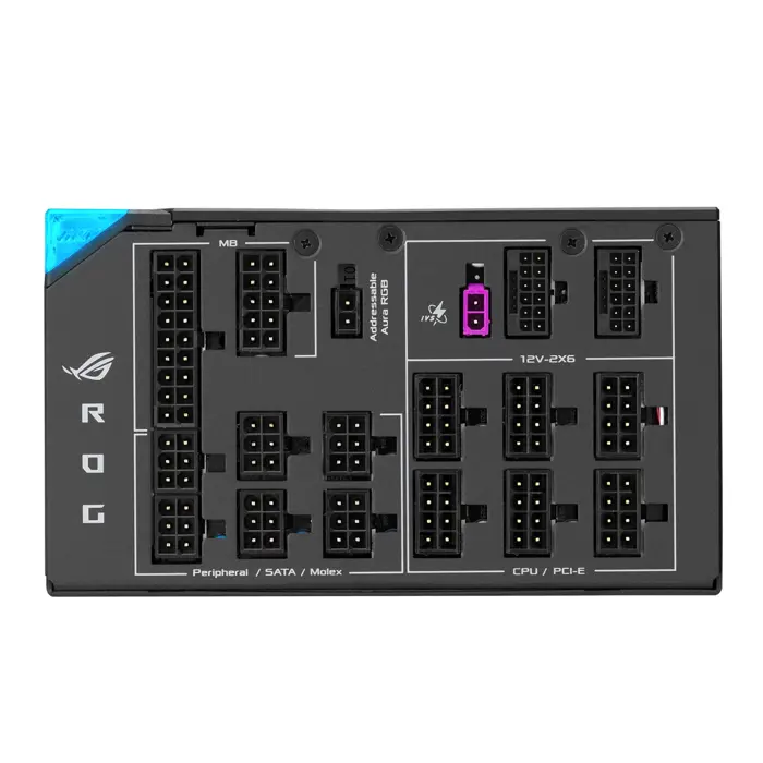 ASUS ROG -THOR-1600T3-GAMING power supply unit 1600 W 20+4 pin ATX ATX Grey