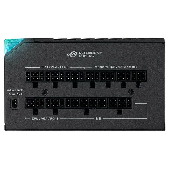 Unité d'Alimentation ASUS ROG THOR 1000P3 Gaming - Performance Maximale
