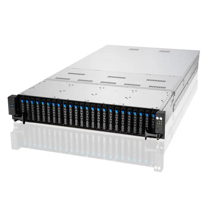 ASUS RS720-E11-RS24U Intel C741 Rack (2U) Black, Silver