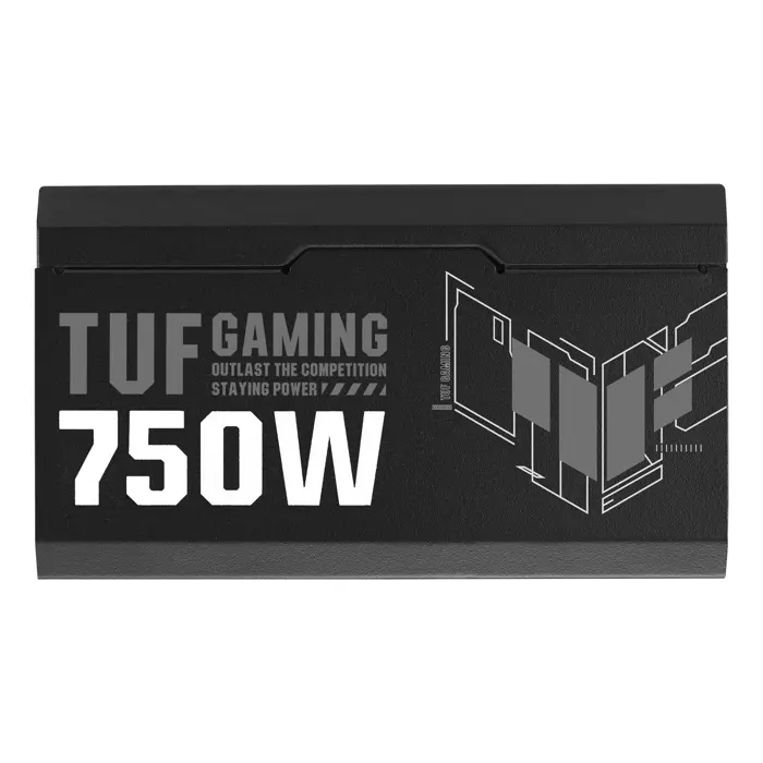 ASUS TUF Gaming 750W Gold power supply unit 20+4 pin ATX ATX Black