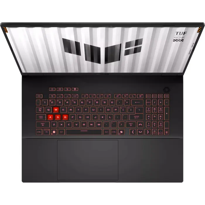 Asus TUF Gaming A18 (FA808UM-S8060W) (gray, AMD Ryzen 7 260, NVIDIA GeForce RTX 5060, 16 GB DDR5, 1 TB (1 TB SSD), Windows 11 Home) - German - DE Layout