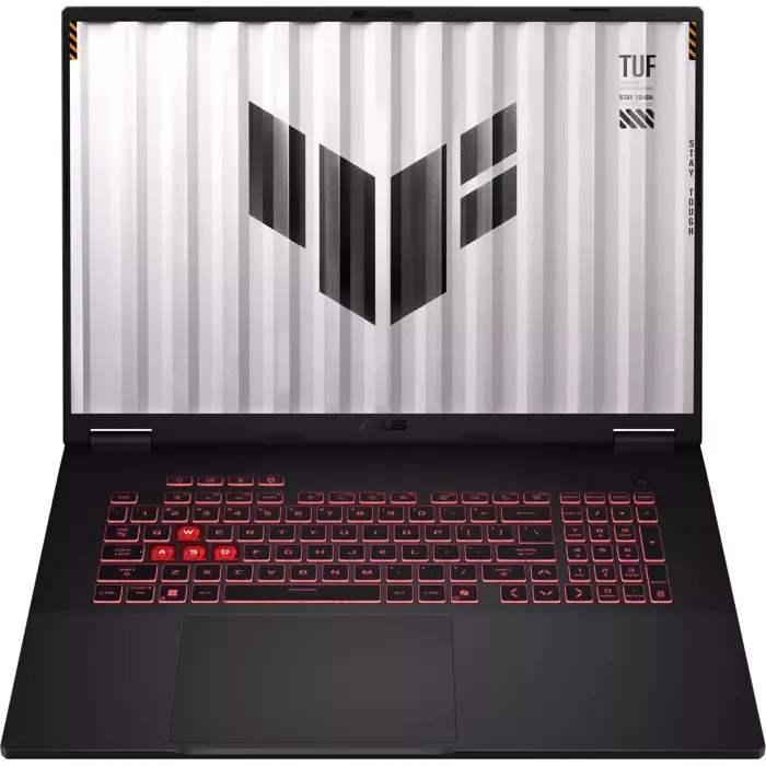 Asus TUF Gaming A18 (FA808UM-S8060W) (gray, AMD Ryzen 7 260, NVIDIA GeForce RTX 5060, 16 GB DDR5, 1 TB (1 TB SSD), Windows 11 Home) - German - DE Layout