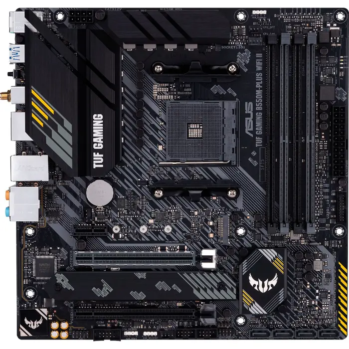 Asus TUF GAMING B550M-PLUS WI-FI II B550 - Socket AM4