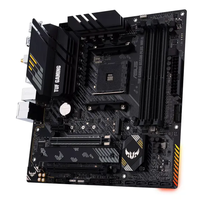 ASUS TUF GAMING B550M-PLUS WIFI II AMD B550 Socket AM4 micro ATX