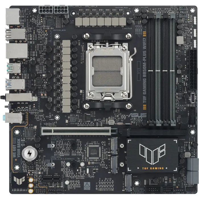 ASUS TUF GAMING B850M-PLUS WIFI7 - Socket AM5 - motherboard