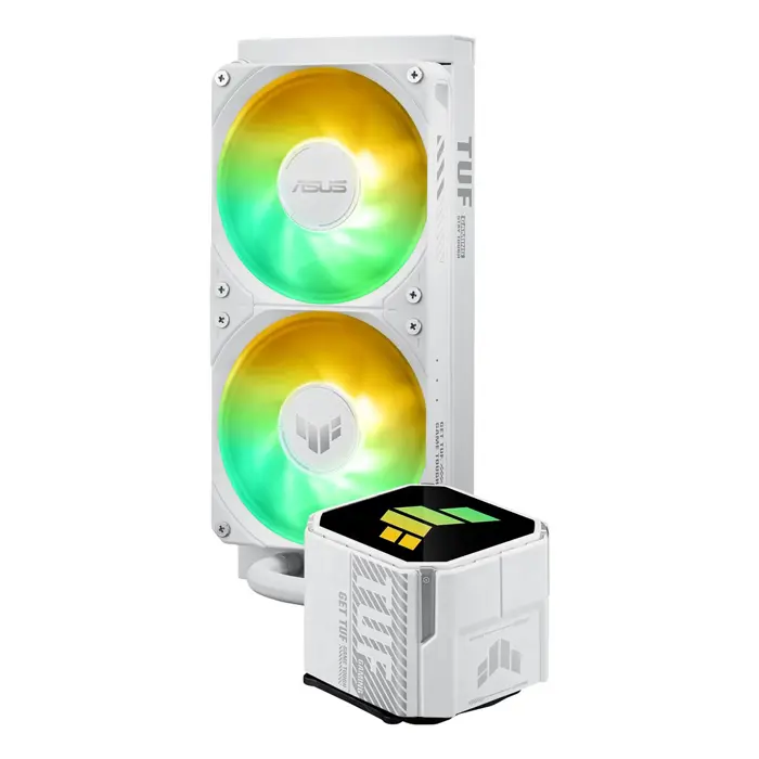 ASUS TUF GAMING LC III 240 ARGB WHT Processor All-in-one liquid cooler 12 cm White