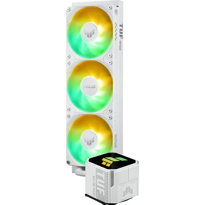 ASUS TUF Gaming LC III 360 ARGB, water cooling white