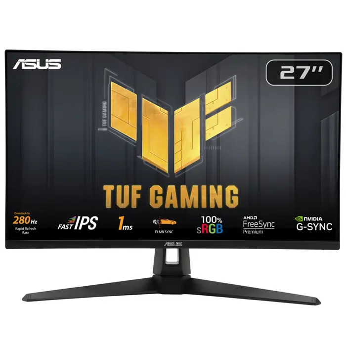 ASUS TUF Gaming VG279QM1A computer monitor 68.6 cm (27") 1920 x 1080 pixels Full HD LCD Black