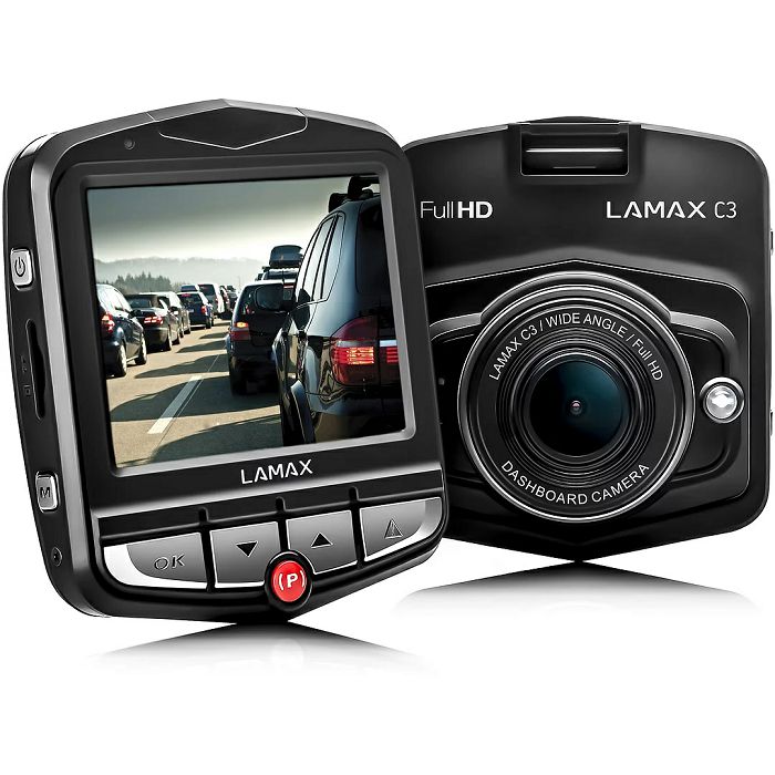 Auto kamera LAMAX C3, FHD 30fps, 2.4“ 