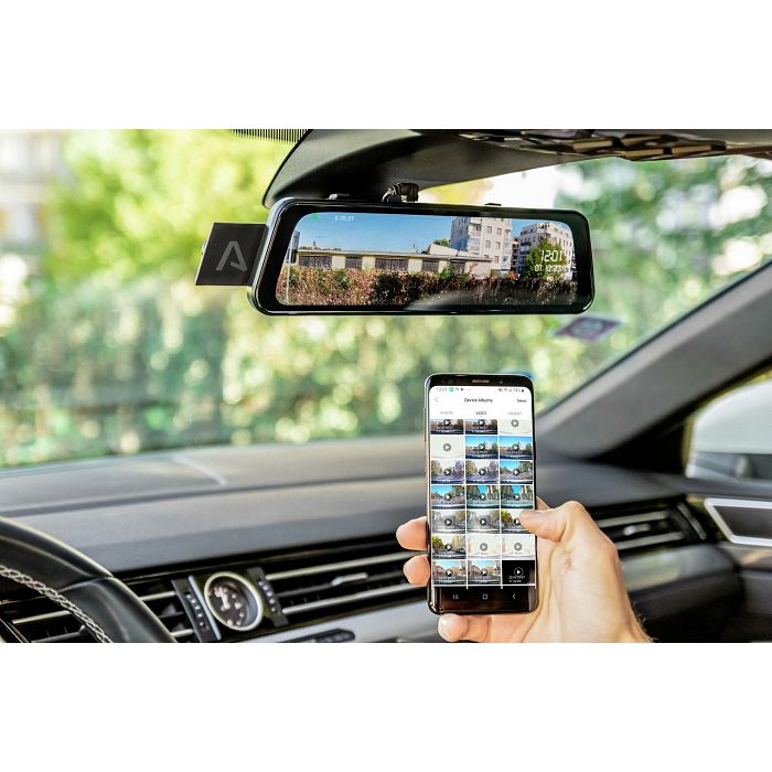 Auto kamera LAMAX S9, FHD 30fps, GPS, Dual radar, 9.66" IPS