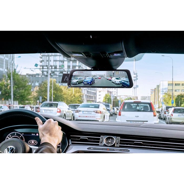 Auto kamera LAMAX S9, FHD 30fps, GPS, Dual radar, 9.66" IPS