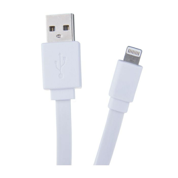 Avacom kabel LIG-120W, USB-Lightning, 120mm, bijel