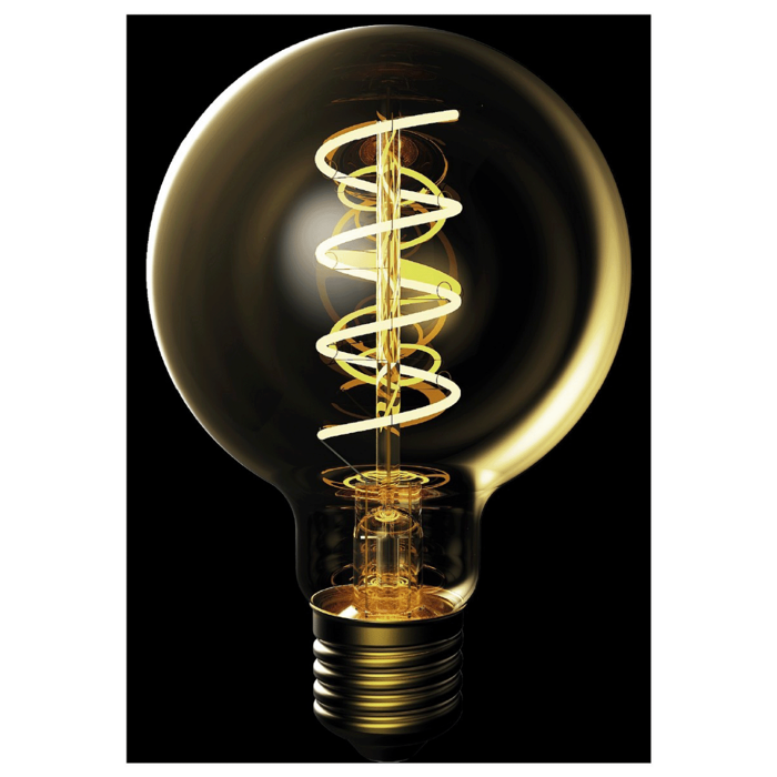 Avide Žarulja,LED,4.5W,E14,2700K,230V AC,topla bijela svjetlost - Soft Filament G80 4.5W E27