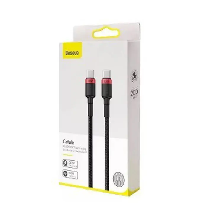Baseus CATKLF-AL91 USB cable 2 m USB C Black
