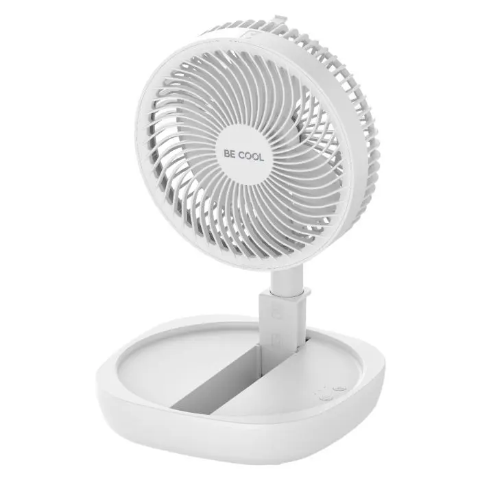 Be Cool zložljivi ventilator z baterijo za ponovno polnjenje BCFFANBAT2601