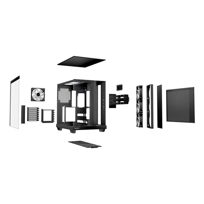 be quiet! Light Base 500 LX Black Midi Tower