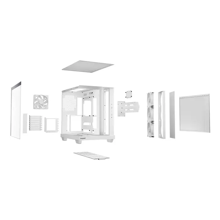 be quiet! Light Base 500 LX White Midi Tower