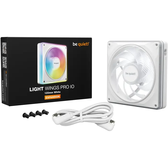 Be quiet Light Wings Pro IO 120mm Expansion (white, Expansion, 120 mm)